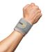 Braceup - wrist ligaments and compression tie for tendonal inflammation tennis gym training an adjustable size (silver)