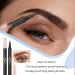 lyanny Eyebrow Pencil Multitip Eyebrow Pen Multitip Waterproof Eyebrow Pencil Highly Pigmented Eyebrow Definer Womens Makeup Daily Cosmetics for Dating 03 - Buy Online on GoSupps.com