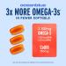 Oceanblue Omega 3 2100 with CoQ10 | Triple Strength Fish Oil Combo Supplement | 1350MG EPA 650MG DHA 150MG DPA with 150MG CoQ10 | Orange Flavor | Heart Support | 90 Softgels 90 Count (Pack of 1) - Buy Online on GoSupps.com