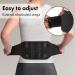 KF-Premium Large Self Heating Lower Lumbar Back Brace for Pain Relief - Orthopaedic Magnetic Support Belt for Backaches, Sciatica, and Spine Injuries - Buy Online on GoSupps.com