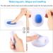 Buy 2 Pairs Gel Heel Inserts & Arch Support Cushions for Ultimate Comfort | Silicone Heel Cups for Outdoor Sports - Buy Online on GoSupps.com