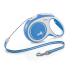 flexi Kerbl leash New Comfort dog leash cat leash retractable leash 3-8m 8-20kg blue 4000498043134 Blue M 20kg / 8m rope