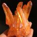 1pc Natural Clear Orange Crystal Cluster Specimen Quartz Cluster Suitable for Garden Potted Plants Decoration ERTEYIN 100-110g As Shown - Buy Online on GoSupps.com