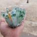 200-900g Natural Green Ghost Crystal Cluster Original Stone Orange Crystals Minerals Home Decor Natural Decoration Full of Texture (Size : 600-700g) - Buy Online on GoSupps.com