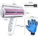 Top 2.0 Pink Animal Hair Remover Lint Roller | Reusable Lint Brush for Dog & Cat Hair | Effective for Furniture Bedding Couch & More - Shop Now! - Buy Online on GoSupps.com