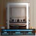 Gvnkvn 18 x 22 Vanity Mirror with Lights | LED Makeup Mirror, Dimmable & Smart Touch, 3 Colors, Lighted Black Mirror - 18W x 22L - Buy Online on GoSupps.com