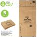 30 Gallon Kraft Lawn and Leaf Bags (5 Pack) - Heavy Duty Eco-Friendly Paper Trash Bags for Yard Waste - Tear Resistant, Ideal for Grass Clippings, Leaves, Weeds, and Twigs - Stock Your Home - Buy Online on GoSupps.com