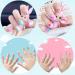 Buy 96 Pcs Pre-Glued Kinder gel - Girls' Press-On Short Fake Nails | Great for Kids | Fast International Shipping - Buy Online on GoSupps.com