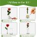 6-Piece Gold Kenzan Ikebana Flower Arrangers Set with Needle Straightener - Floral Fixed Tools for Small Vase Arrangement - Buy Online on GoSupps.com
