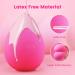 BEAKEY Makeup Sponges Trio Set - Large Mini & Standard Blender for Powder Cream & Liquid - Soft Rose Pink Beauty Sponges - Buy Online on GoSupps.com