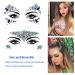 GULELAYAR Rhinestone Gem Stickers for Face - 3 Sets Festival Face Jewels Tattoo Eyes Body Gem Sticker - Temporary Crystal Tears Stones for Carnival, Music Festival, Rave Party - Buy Online on GoSupps.com