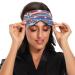 Haskirky Light Blocking Eye Mask - Breathable & Adjustable for Men and Women - Ideal for Travel, Yoga, Meditation - Deep Sleep Goodies - Blue/Red/White - Buy Online on GoSupps.com