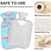 Summer Flamingo Hot Water Bottle 1L with Cover | Pain Relief & Sports Injury Comfort - Buy Online on GoSupps.com