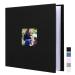 Lanpn Photo Album 8x10 50 Pockets, Small Capacity Linen Cover Acid Free Slip Slide in Photo Albums Holds 50 Top Load Vertical Only 8x10 Pictures (Black) 50 Pockets/1PK Black