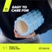 Trexo Foam Roller 33x14 cm Premium Massage Roller for Muscle Relaxation & Rehabilitation Supports Up to 200 kg Ideal for Foam Scooters Blue - Buy Online on GoSupps.com