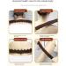 LIZZOT 8 Beads Gua Sha Massage Stick | Wooden Massager for Neck & Back Pain Relief Body Shaping & Anticellulite - Buy Online on GoSupps.com