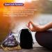 Orgone Pyramid - Amethyst & Obsidian Healing Crystals for Love, Health, and Protection - Chakra Balancing Meditation Home Decor - 6cm - Buy Online on GoSupps.com