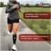 Calf Compression Sleeve 20-30mmHg | JNRIVER Men & Women Leg Support | Varicose Vein Treatment & Pain Relief | Large Grey - Buy Online on GoSupps.com
