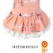 Shop Barrageon Dogs Kneid Sweet Princess Rock Clothing for Cats & Puppies - Summer Bow Knot Apparel for Small & Medium Dogs Grid Yellow (Back Length: 30 cm) - Buy Online on GoSupps.com