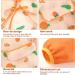 Baby Waterproof Painting Apron Bib with Sleeves & Silicone Pocket - Orange - Buy Online on GoSupps.com