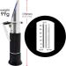 Buy Dual Scale Beer Wort Refractometer with ATC - SG 1.000-1.120 & BRIX 0-32% - International Shipping Available - Buy Online on GoSupps.com