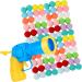 Vyuwast Cat Toy Balls Launcher Toy Balls for Cats Ball Gun with 100pcs Soft Pom Pom Balls Interactive for Indoor Pet Cat Kitty Exercise Training Chasing - Buy Online on GoSupps.com