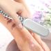 Foot File Callus Remover Foot Brush Scrubber | 2 in 1 Multipurpose Callus Remover - Professional Callus Remover for Dead Skin Removal Multipurpose Pedicure Tools Transparent Grey - Buy Online on GoSupps.com