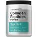 Horb ach Collagen Peptides Powder 7oz | Type I and III | Unflavored Multi Collagen Protein and Amino Acids | Gluten Free Keto & Paleo Friendly
