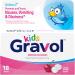 GRAVOL Children's 18 Quick Dissolve CHERRY Chewable Tablets for Anti-Vomiting/Nausea Dye Free