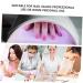 FRCOLOR 1 Pair Nail Gloves Gel Nail Led Lamp Manicure Gloves Fingerless Gloves Gloves Gloves Manicure Art Gloves Nail Art Gloves Polyester Mj03 Anti-black Sleeve 25X9X0.4CM - Buy Online on GoSupps.com