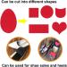 UNIKSTEP 5 Pairs Shoe Sole Anti Slip Grips and Noise Reduction Stickers - Black - Buy Online on GoSupps.com
