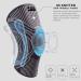 ENEX Knee Support Brace - Compression Sleeve with Side Stabilizers & Patella Gel Pad for Meniscus Tears, Arthritis, Joint Pain - ACL Support for Running, Squats, Sports - Single Grey - Size M Dark Grey - Buy Online on GoSupps.com