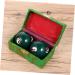 Frcolor Baoding Balls - 2 Pairs Gemstone Hand Massage Balls for Fitness & Relaxation | International Shipping - Buy Online on GoSupps.com