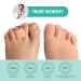 Buy Welnove Toe Separator for Overlapping Toes | Bunion Spacers & Hammer Toe Corrector - 6 Pack - Relieve Pressure & Realign Crooked Toes - Buy Online on GoSupps.com