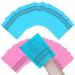 Korean Asian Exfoliating Bath Washcloth Mitt for Remove Dead Skin.Exfoliating Body Scrubber.Exfoliating Gloves for Body Scrub (Skyblue10 Pink10)