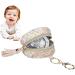 Povanjer Leather Pacifier Case - Durable Pacifier Holder for Diaper Bag | 3.9 Inch Diameter Holds 2 Pacifiers - Stylish & Functional - Buy Online on GoSupps.com