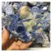 Natural Crystal Rough Natural Blue Crystal Spar Rough Stones and Minerals Specimen Healing Crystal Gemstone for Home Decoration&Collection