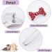 AMIJOUX 5pcs Rhinestone Dog Hair Clips | Stylish Bowknot Grooming Accessories for Small Dogs & Cats - Buy Online on GoSupps.com