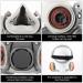 Half Face Respirator Mask with 60923 Filter Reusable Gas Mask with Anti-Fog Goggle Paint Mask for Dust Painting Organic Vapor Epoxy Resin Welding Construction Work Woodworking Chemical Pink (With Goggle) - Buy Online on GoSupps.com