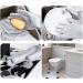 Silicone Dishwashing Scrubber Dish Washing Sponge Rubber Scrub Gloves 1 Pair Washing Bowls Gloves Tools 1 Pair Green - Buy Online on GoSupps.com