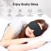 Eye Mask for Sleeping 3D Contoured Cup Sleep Mask for Men Women Soft Breathable Blackout Blindfold Travel Eye Cover Night Sleeping Mask with Adjustable Buckle for Side Sleeper (Black 1 Pack) - Buy Online on GoSupps.com