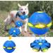 Pet toys frisbee ball flying ball for dogs flying saucer ball toys for dogs flying ball pet toy frisbee ball dog pet toys flying saucer ball dog blue three lights