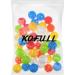KOFULL Colored Golf Practice Ball 50-pack 42mm Hollow Sports Training Balls - Multicolor - Buy Online on GoSupps.com