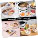 Alipis Dried Fruit Plate Lunchbox Vegetable Platter Kid Snack Serving Tray Candy Case Fruit Tray Household 26X7.5CM White - Buy Online on GoSupps.com