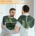 Tropical Leaf Beard Bib Apron | Beard Hair Catcher for Men | Perfect Father's Day & Christmas Gift with Suction Cups - Buy Online on GoSupps.com