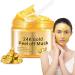 24K Gold Face Mask, Deep Pore Cleansing Moisturizing Face Mask, Brightening Nourishing Reduces Pores and Removes Blackheads Face Mask for Women and Men, 120ml