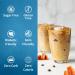 Syruvia Sugar-Free Salted Caramel Coffee Syrup 25.4 fl oz - Syrup for Coffee Lattes Shakes Smoothies Desserts 100% Vegan Gluten Free Kosher No-Calorie Coffee Syrup - Buy Online on GoSupps.com