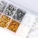 Earring Backs 10 Styles Set | Safety Bullet Earring Clutch | Hypoallergenic | 1040 Pieces - Buy Online on GoSupps.com