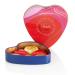 Venchi - Bo te M tal en Forme de C ur avec 6 Chocolates Valentines au Lait et Extra Noirs 75% V g talien Sans Gluten 48 g Id e de cadeau pour la f te des m res Bo te M tal C ur