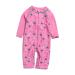 BONVERANO Baby Girls Swimsuit Toddler Bathing Suit Full-Length Zipper One Piece Swimwear with UPF 50+ Sun Protection Pink Coco 12-18 Months